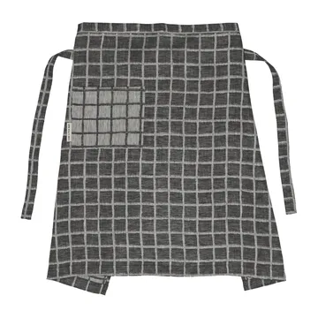 Geruit schort - Zwart - Fine Little Day