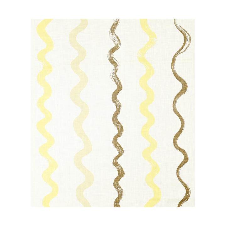 Gestreept tafelkleed 149x250 cm, White-yellow Fine Little Day