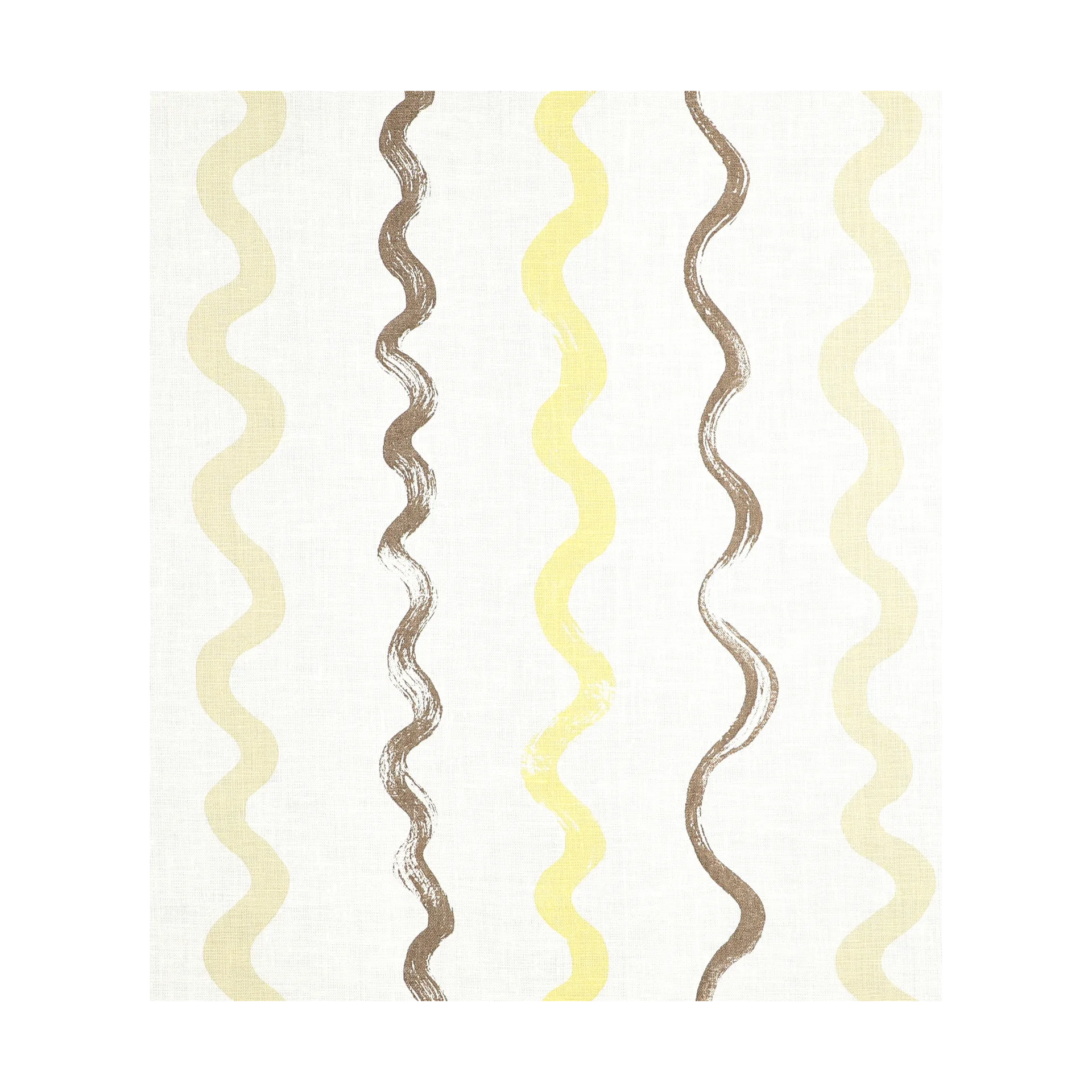 Gestreepte stof, White-yellow Fine Little Day