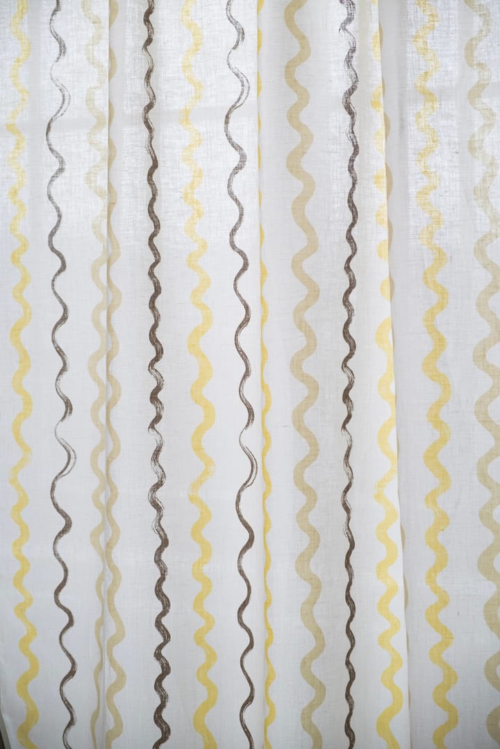 Gestreepte stof, White-yellow Fine Little Day