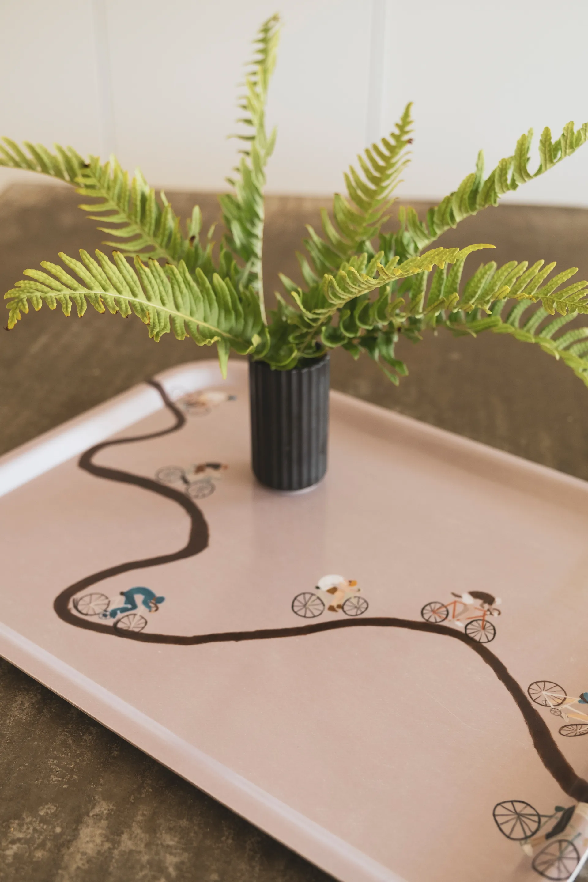 Giro dienblad 33x43 cm, Roze Fine Little Day