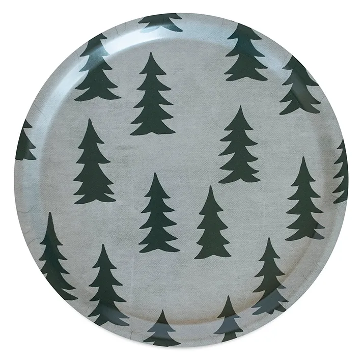 Gran dienblad 31 cm, Groen Fine Little Day