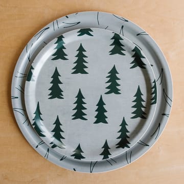 Gran dienblad 31 cm - Groen - Fine Little Day