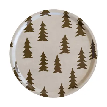 Gran dienblad - Bruin, Ø38 cm - Fine Little Day