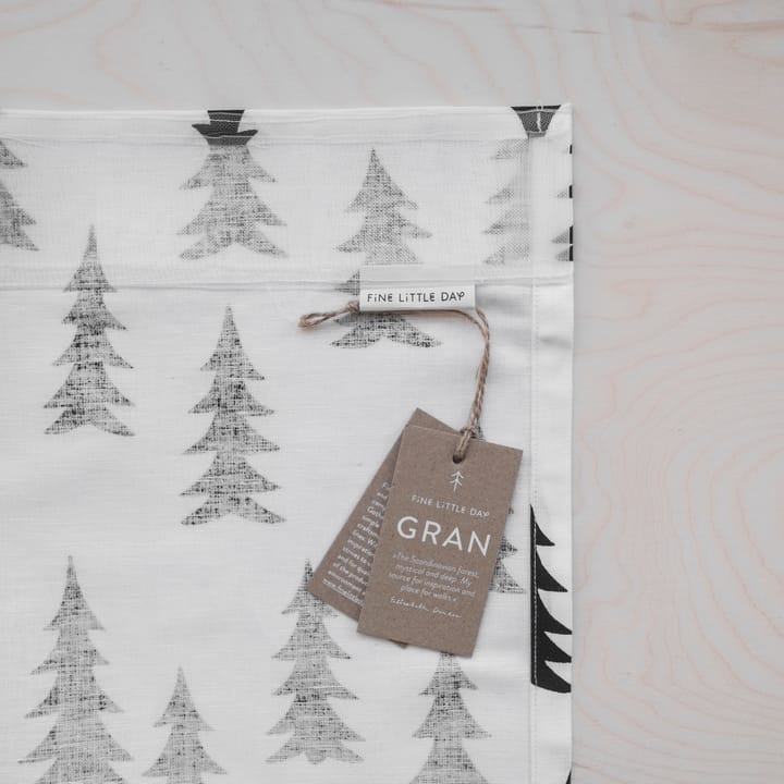 Gran gordijn, Wit-zwart Fine Little Day