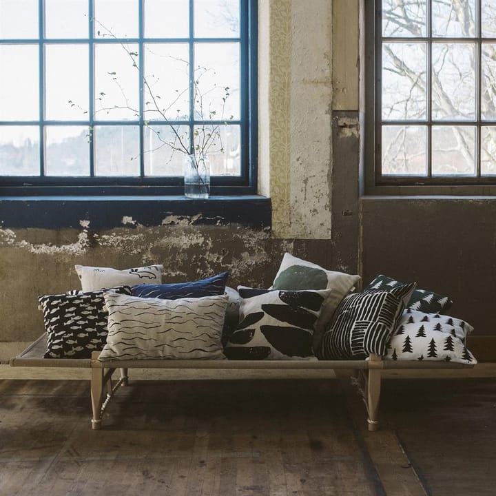Gran kussenhoes, wit-zwart Fine Little Day