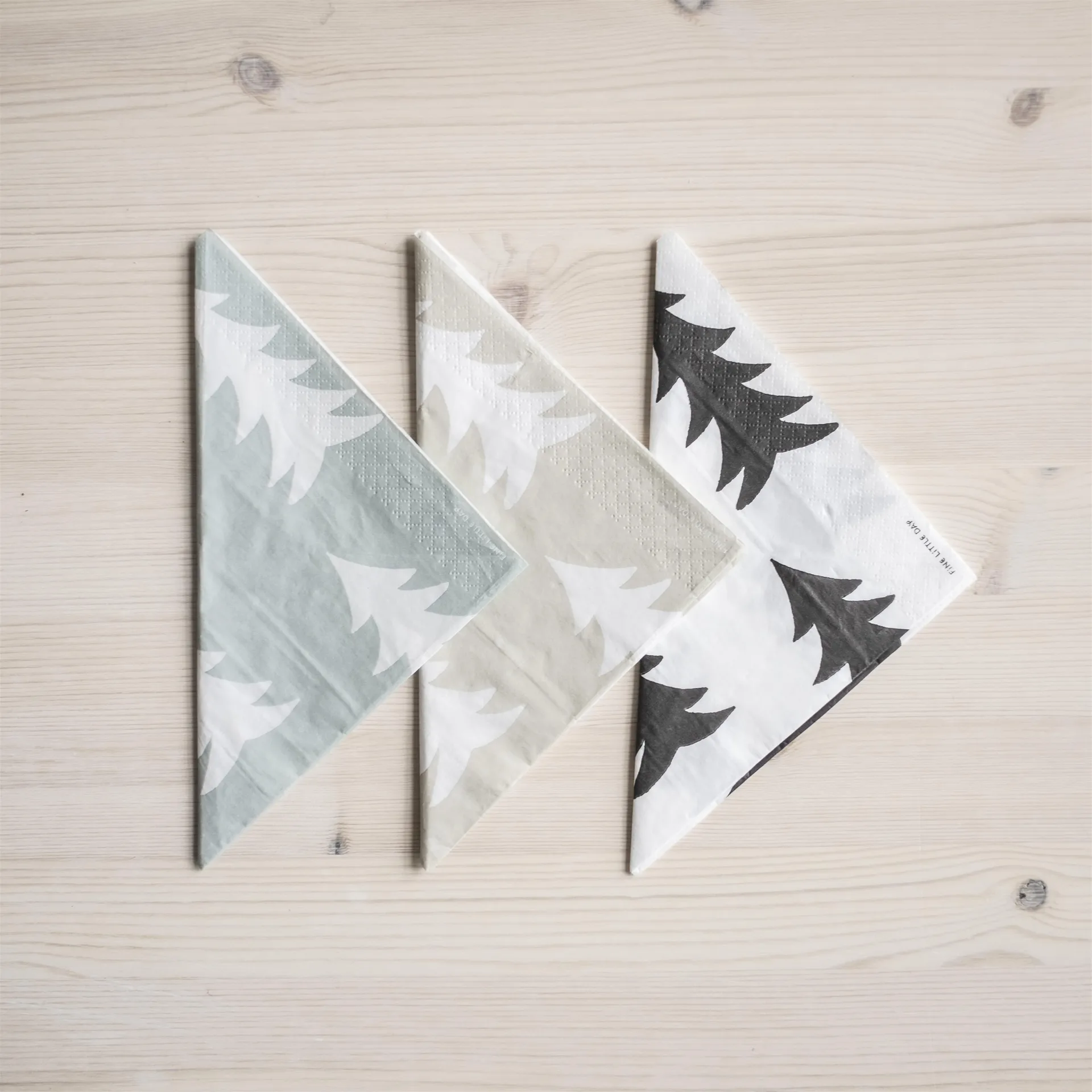 Gran servet 25-pack, zand-wit Fine Little Day