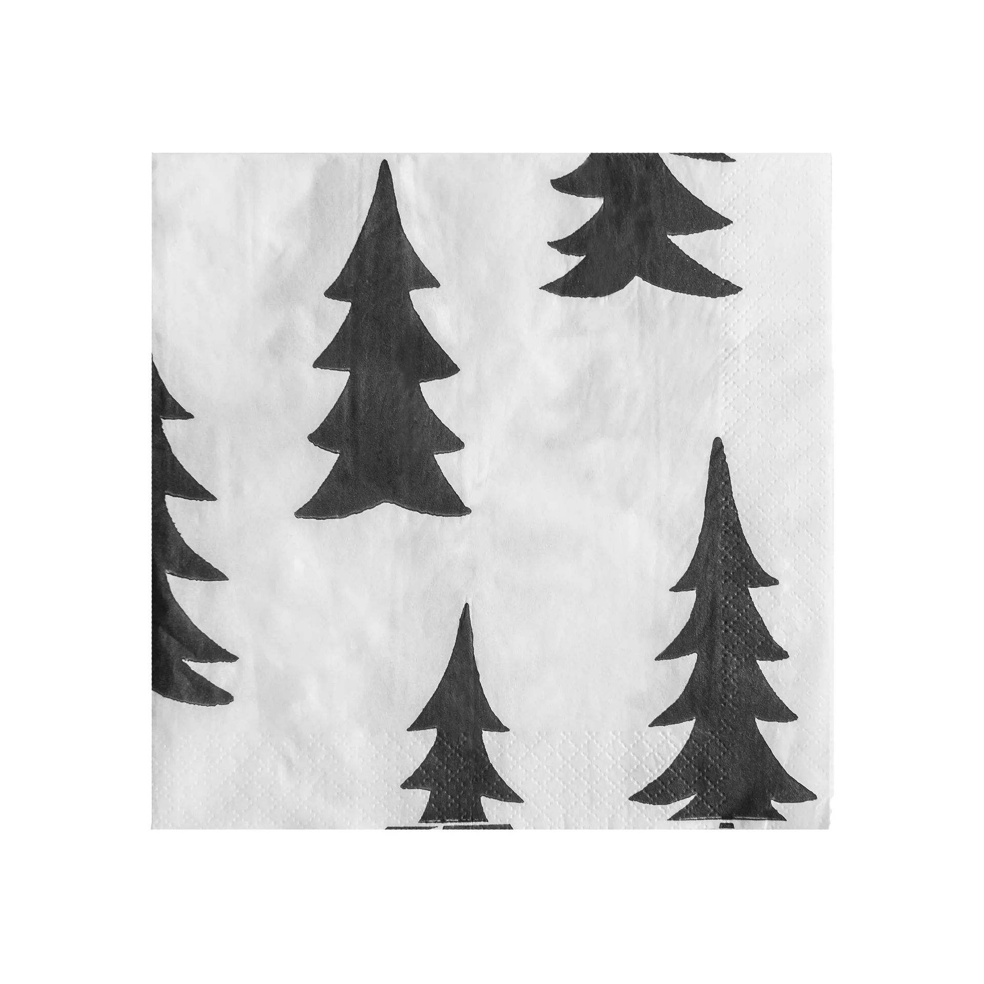 Gran servet 25-pack, zwart-wit Fine Little Day