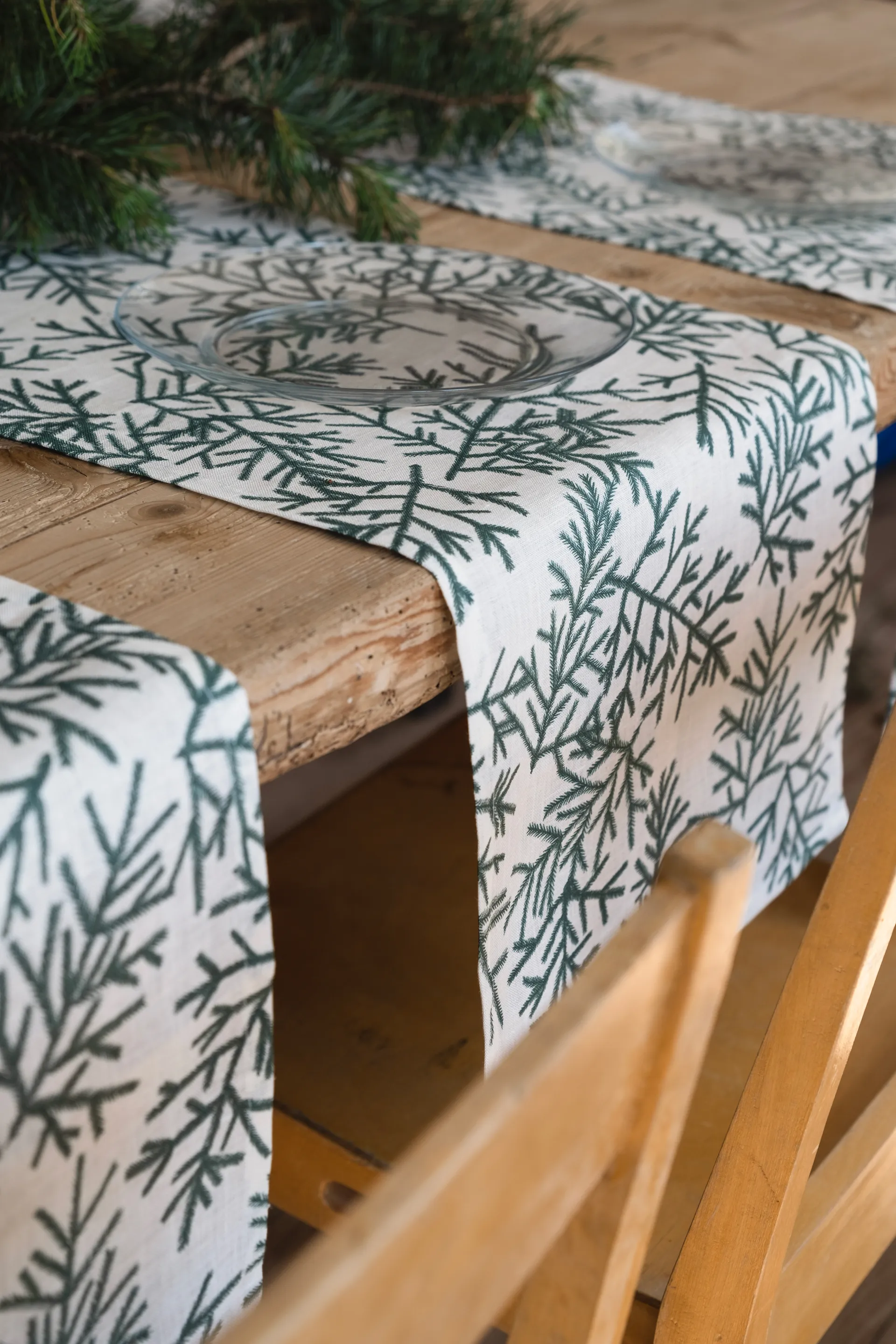 Granris tafelloper, Wit-groen Fine Little Day
