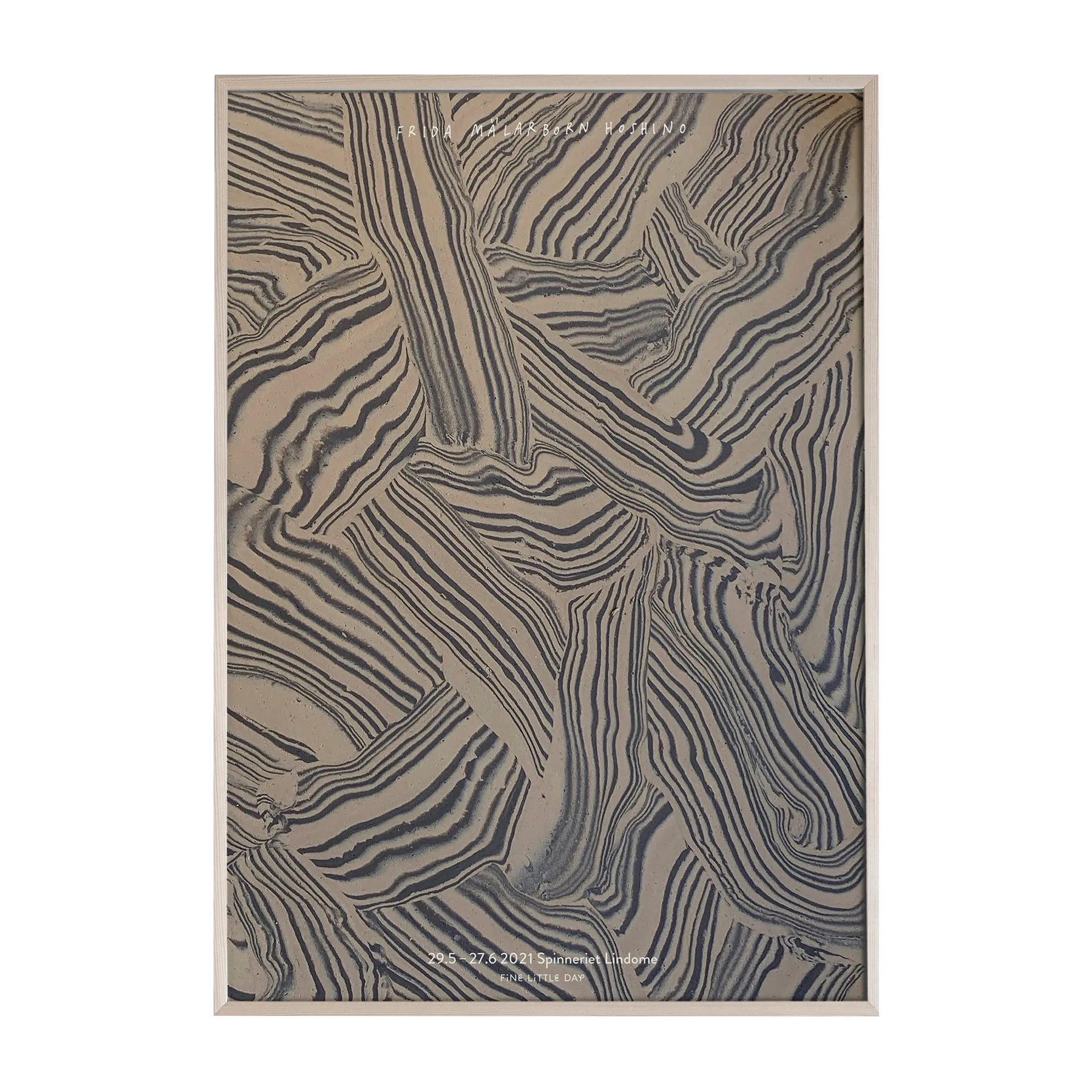 Hoshino tentoonstellingsposter, 50x70 cm Fine Little Day