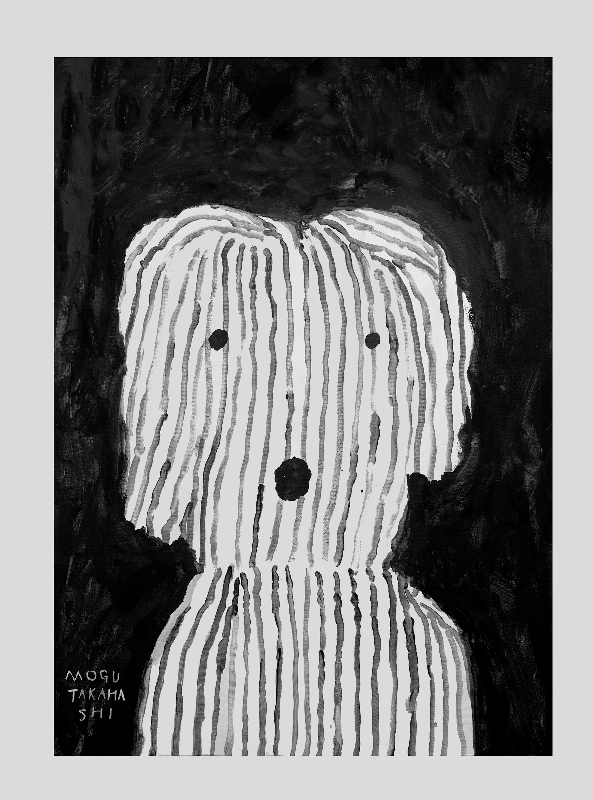 Jaxx poster 50x70 cm, Grijs-wit Fine Little Day