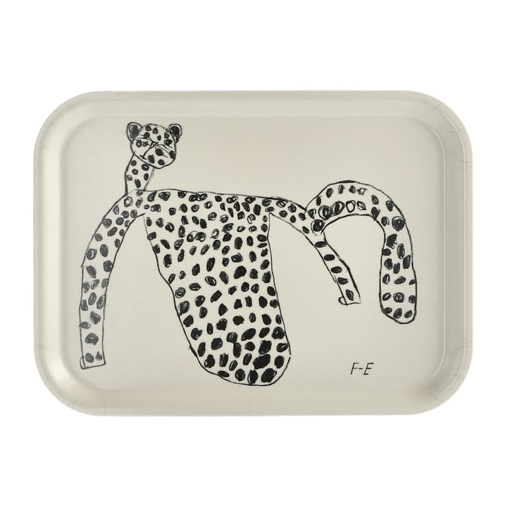 Leo dienblad 20x27 cm - Wit - Fine Little Day