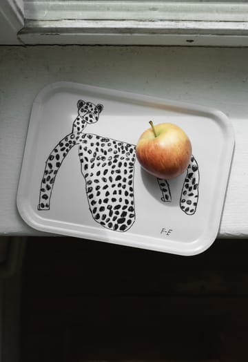 Leo dienblad 20x27 cm - Wit - Fine Little Day