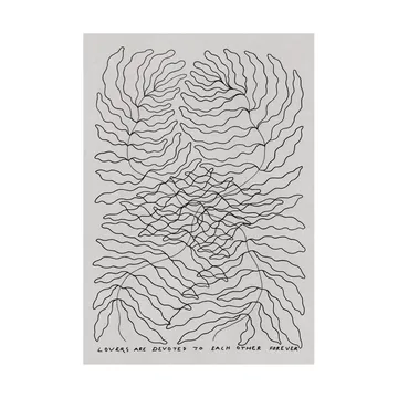 Lovers poster - 70x100 cm - Fine Little Day