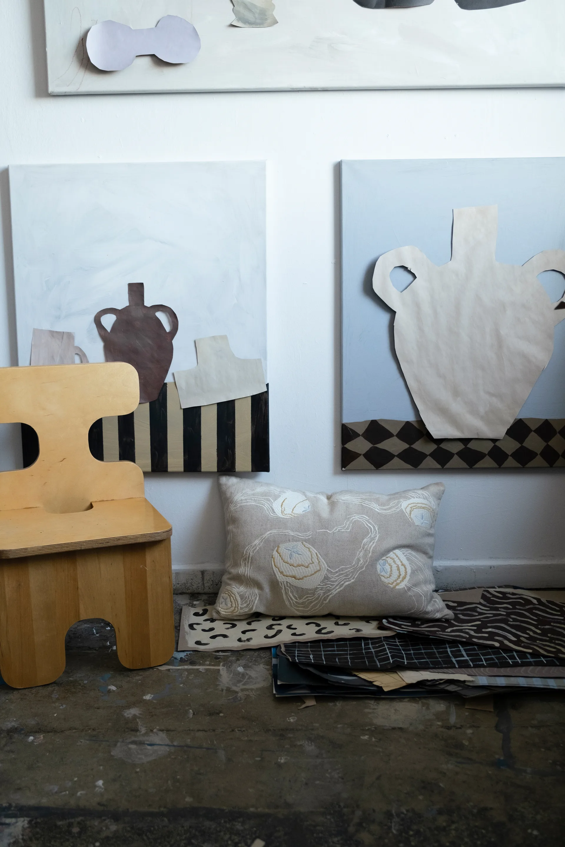 Manet kussenhoes 38x58 cm, Natuur Fine Little Day