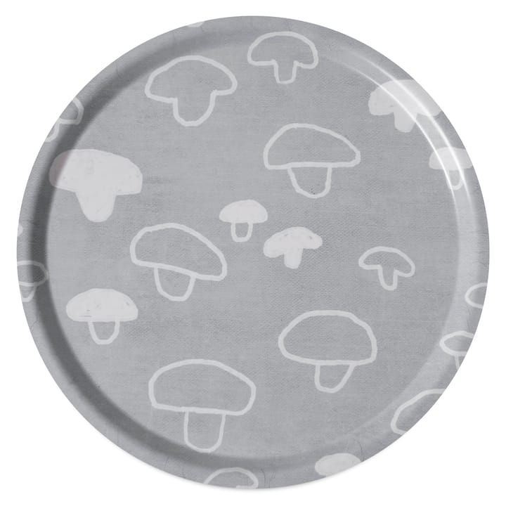 Mushroom dienblad 38 cm - Grijs-wit - Fine Little Day
