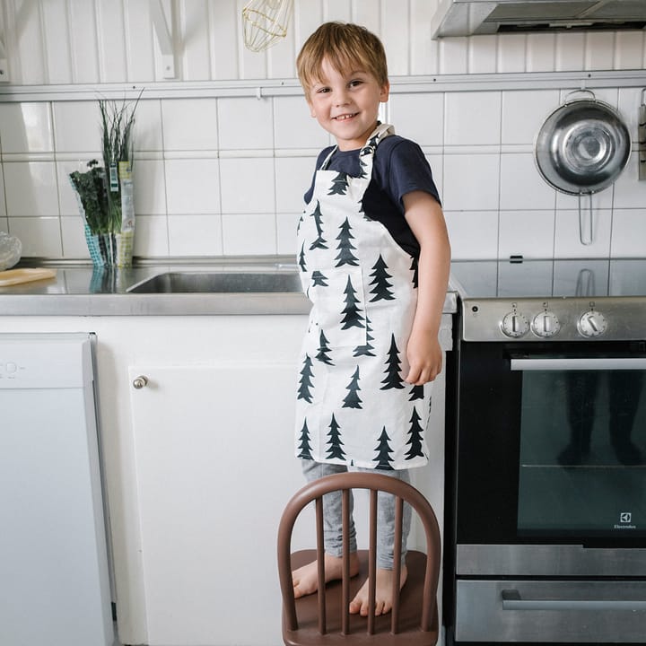 Naalden gewaxt kinderschort, Zwart-wit Fine Little Day