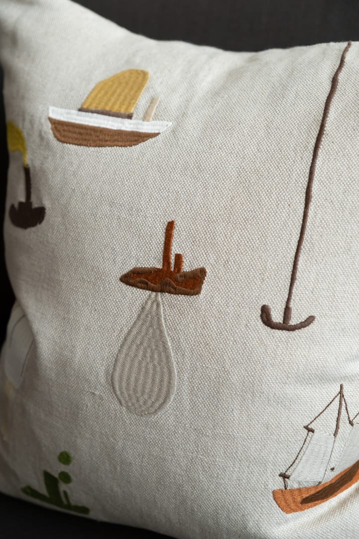 Sail With Me kussenhoes 48x48 cm, Grijs Fine Little Day