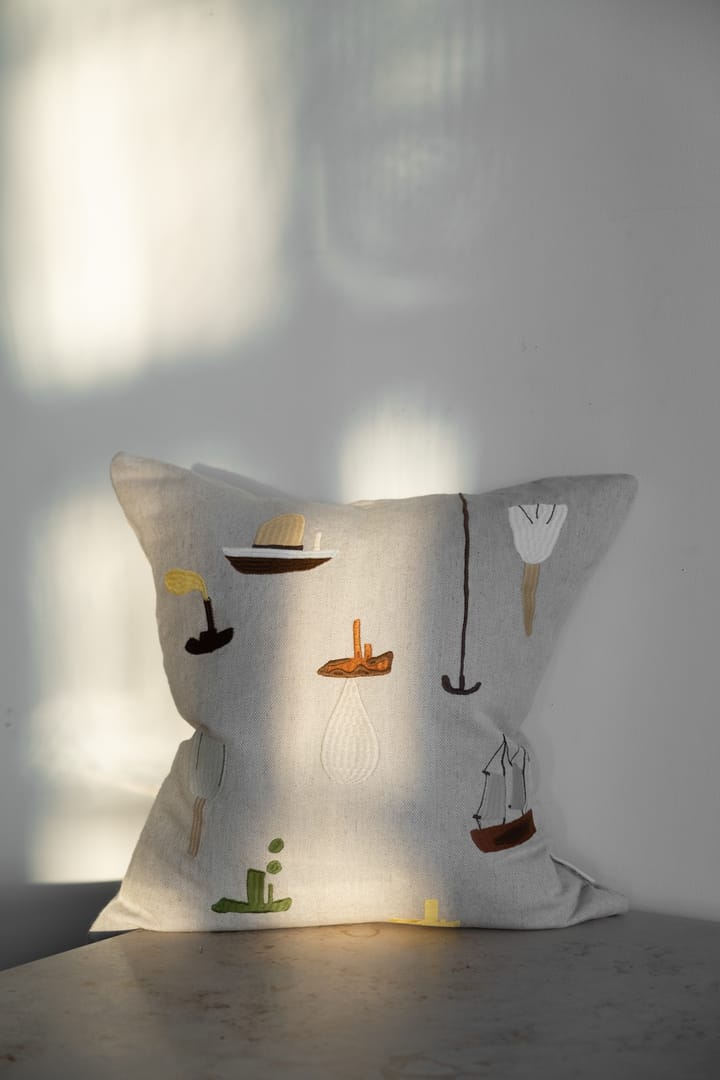 Sail With Me kussenhoes 48x48 cm, Grijs Fine Little Day
