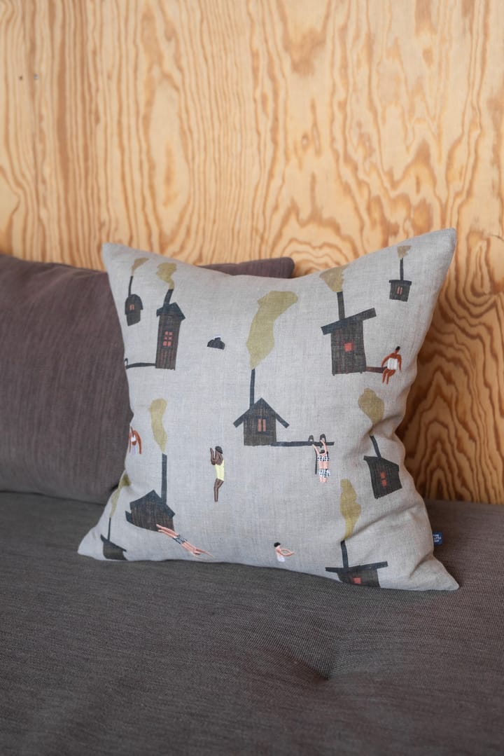 Sauna kussenhoes 45x45 cm, Beige Fine Little Day