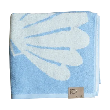 Schelp badhanddoek 70x140 cm - Blue - Fine Little Day