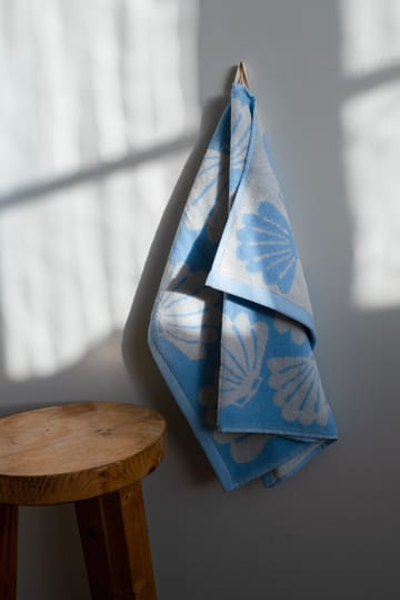 Schelp handdoek 50x70 cm - Blue - Fine Little Day