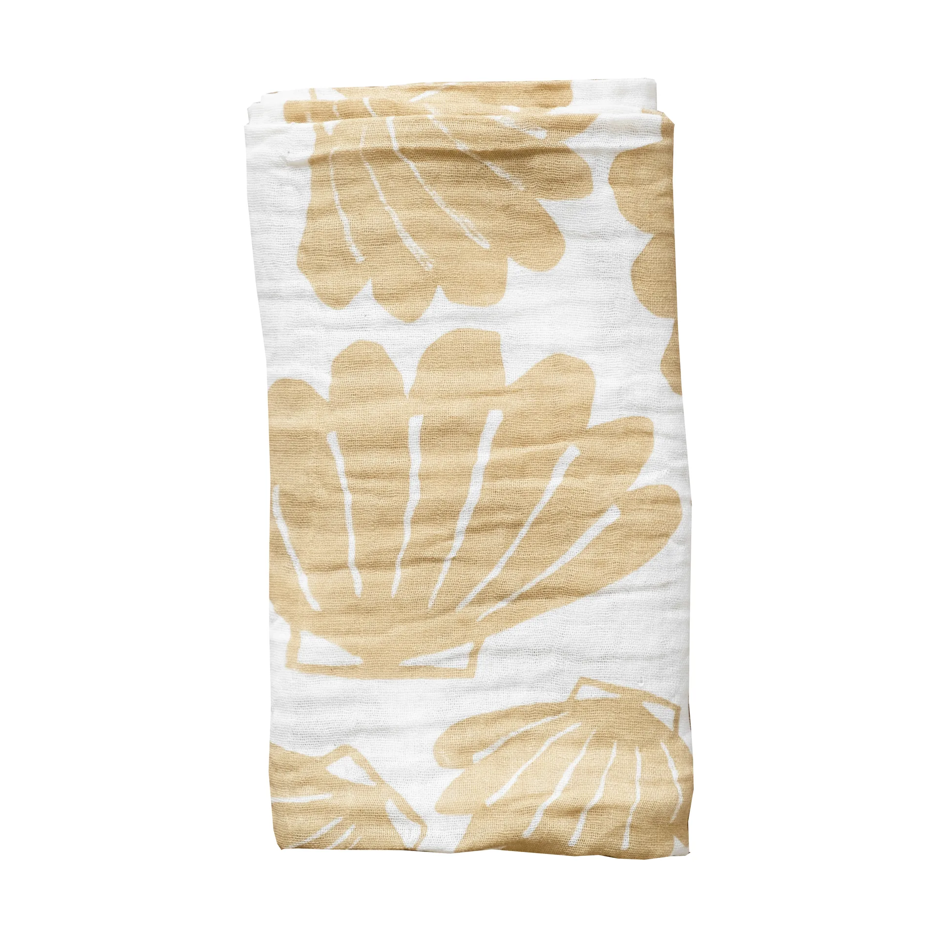 Schelp mousselinedeken 120x120 cm, Sand Fine Little Day