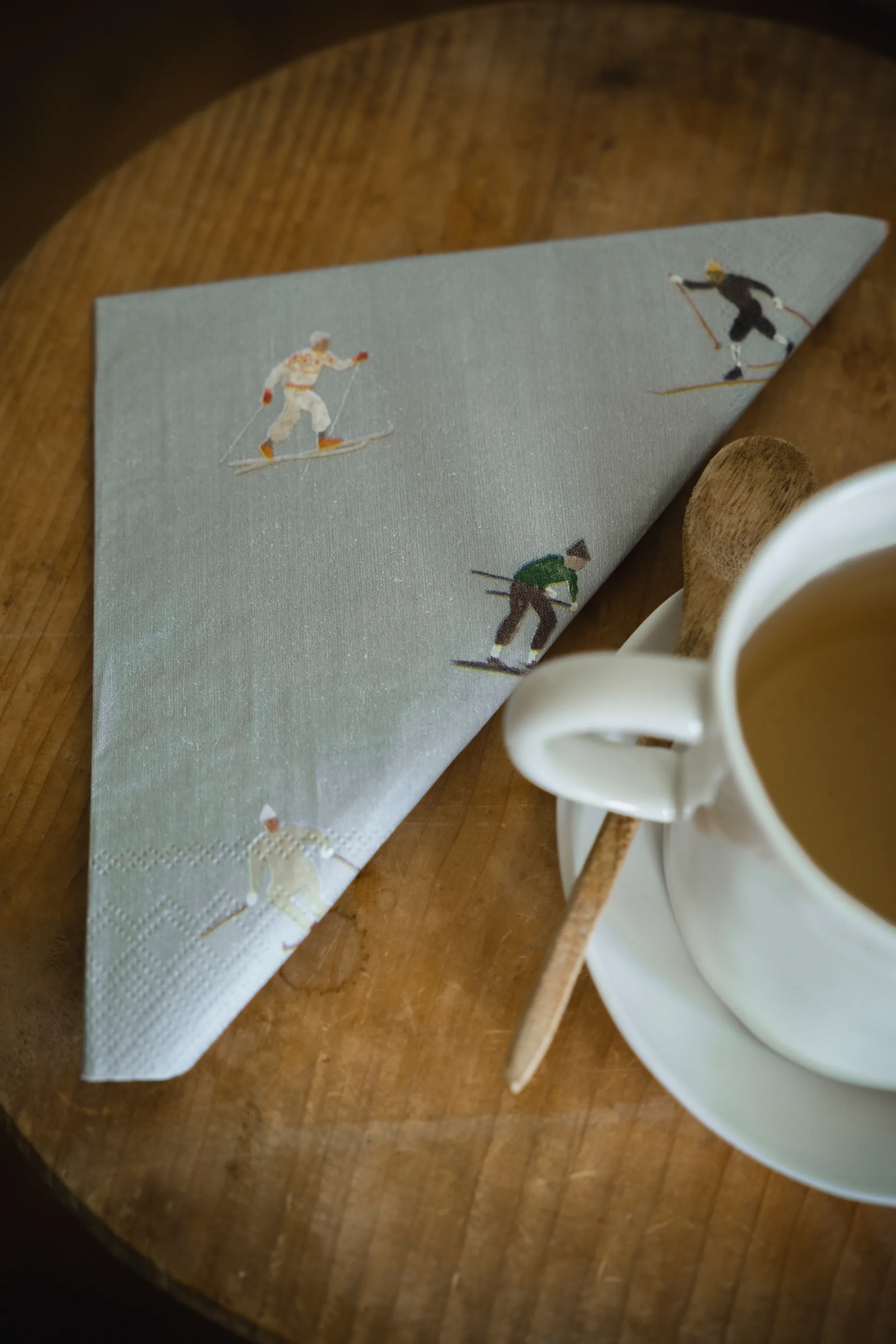 Skiers servet 25-pack, Grey Fine Little Day