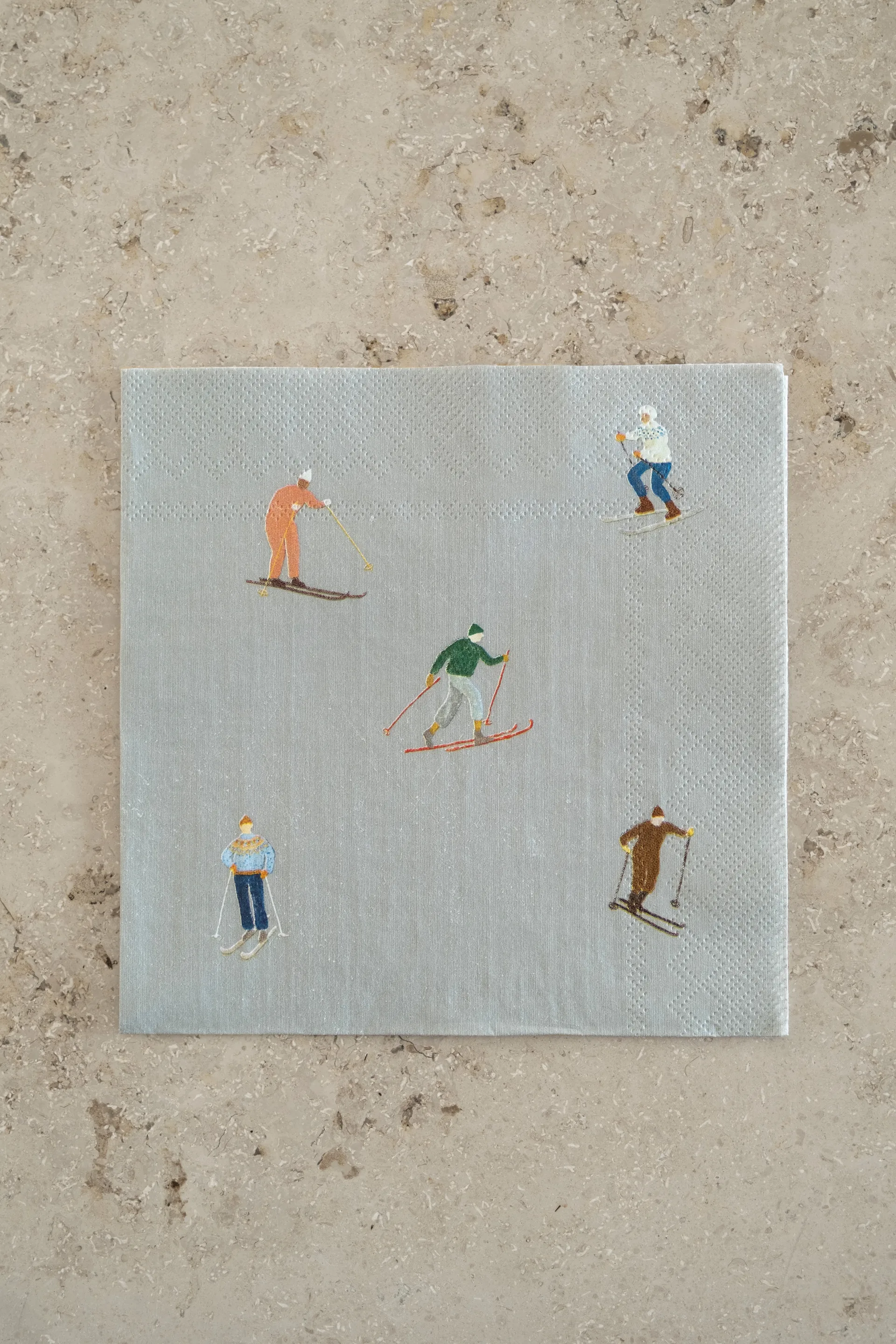 Skiers servet 25-pack, Grey Fine Little Day