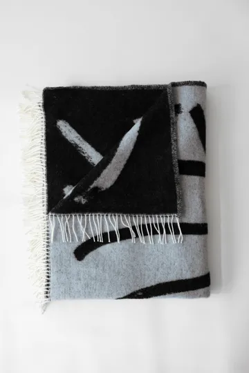 Sofia Lind wollen plaid 130x190 cm - Dovegrey - Fine Little Day
