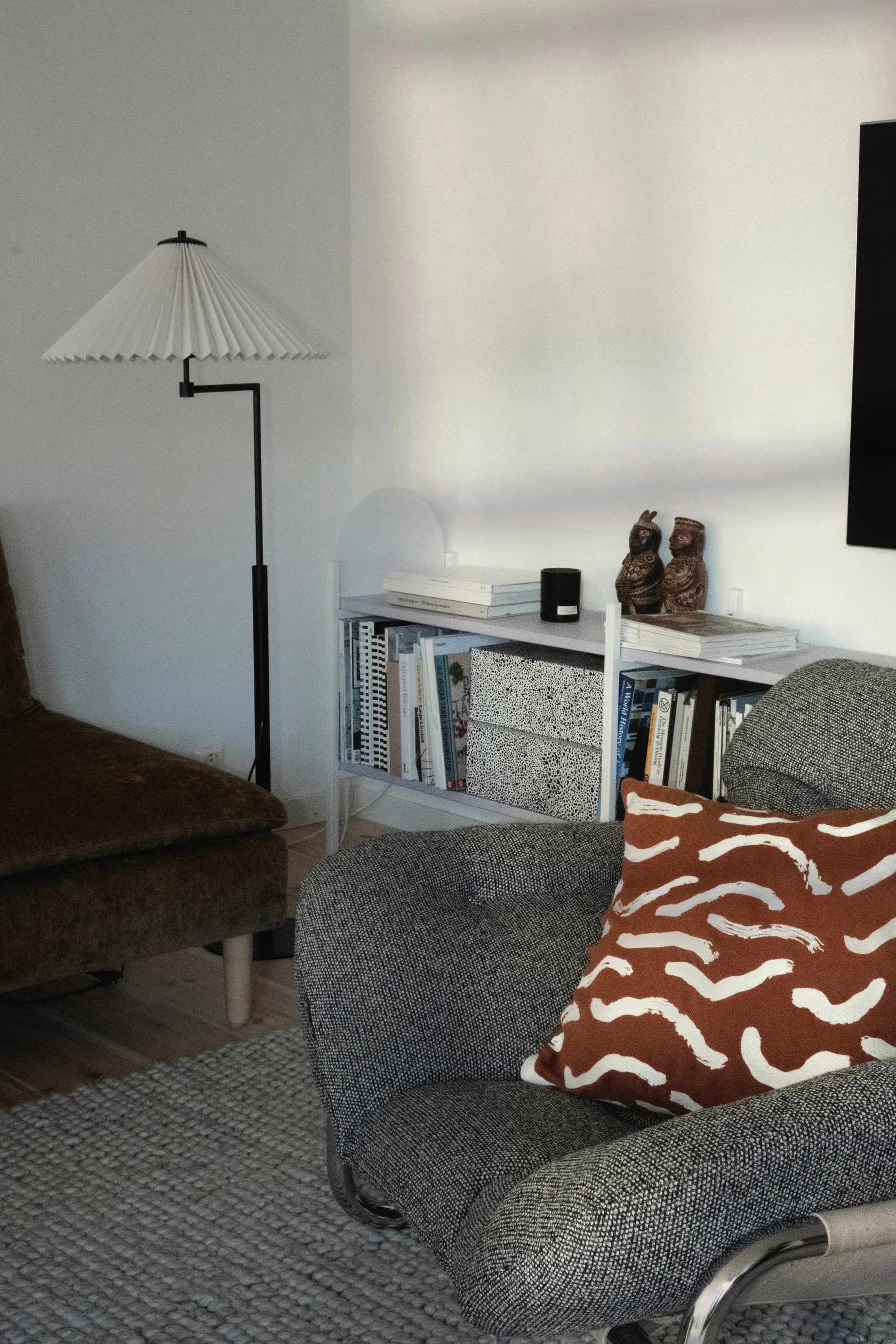 Stim kussenhoes 48x48 cm, Terracotta Fine Little Day