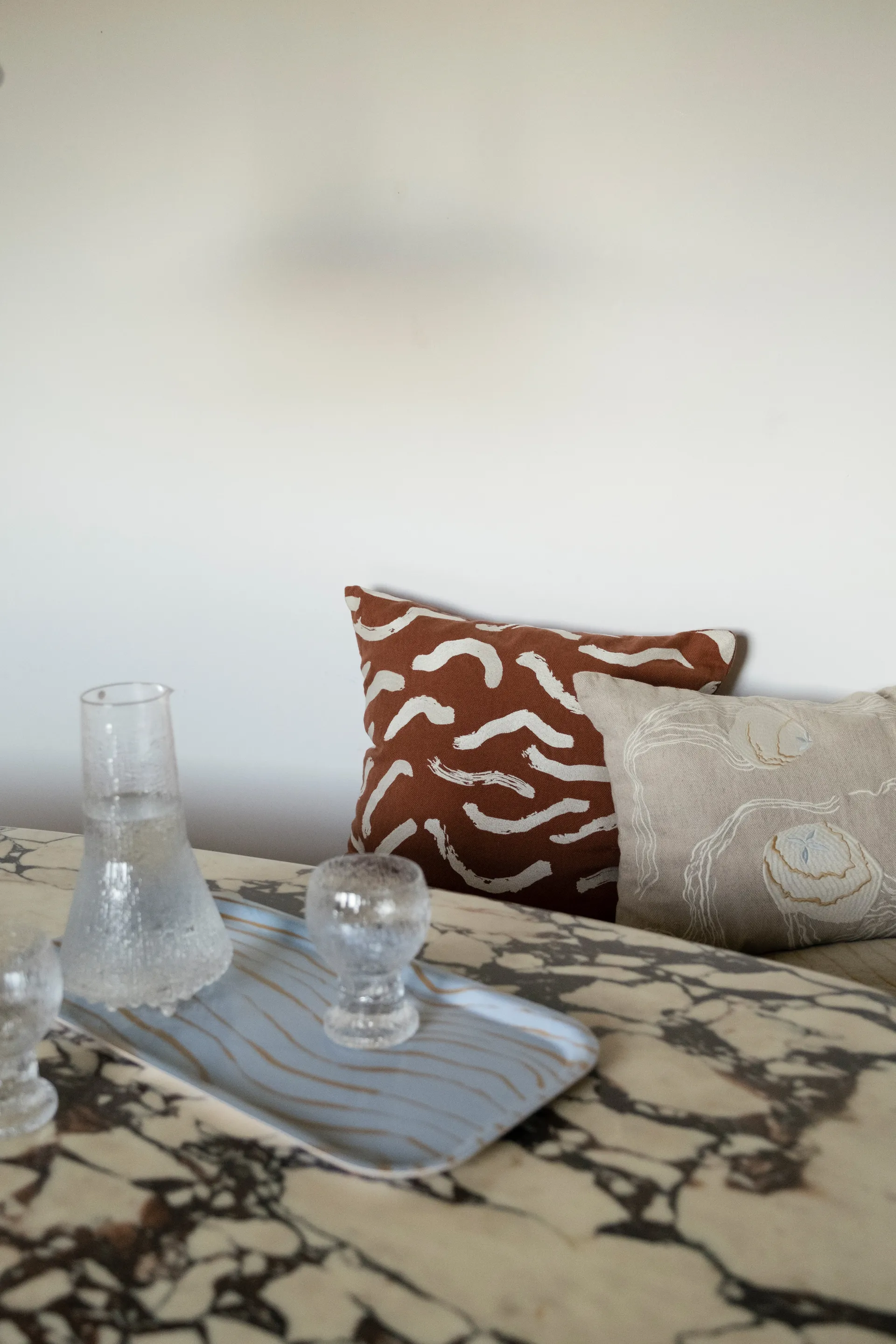 Stim kussenhoes 48x48 cm, Terracotta Fine Little Day