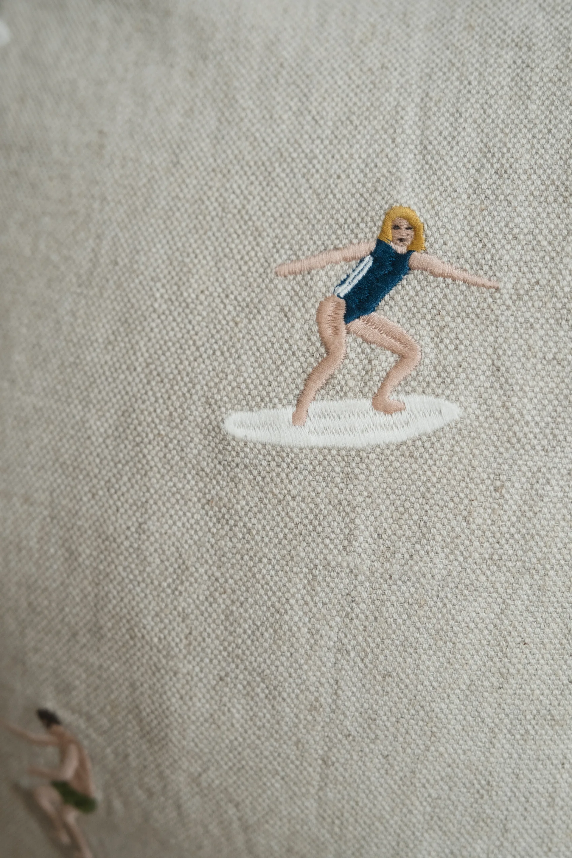 Surfers kussenhoes 48x48 cm, Natuur Fine Little Day