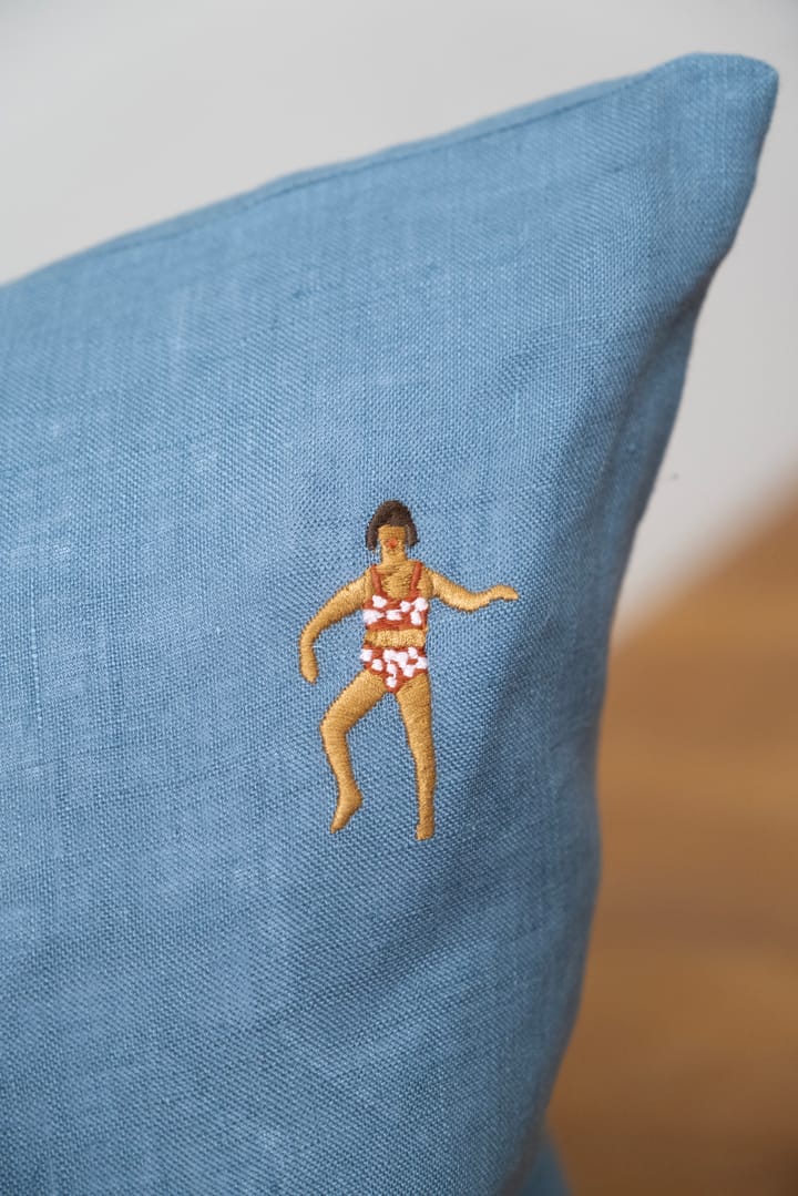 Swimmers kussenhoes 45x45 cm, Blue Fine Little Day