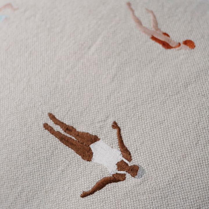 Swimmers kussenhoes 48x48 cm, Beige Fine Little Day