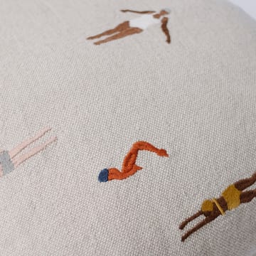 Swimmers kussenhoes 48x48 cm - Beige - Fine Little Day