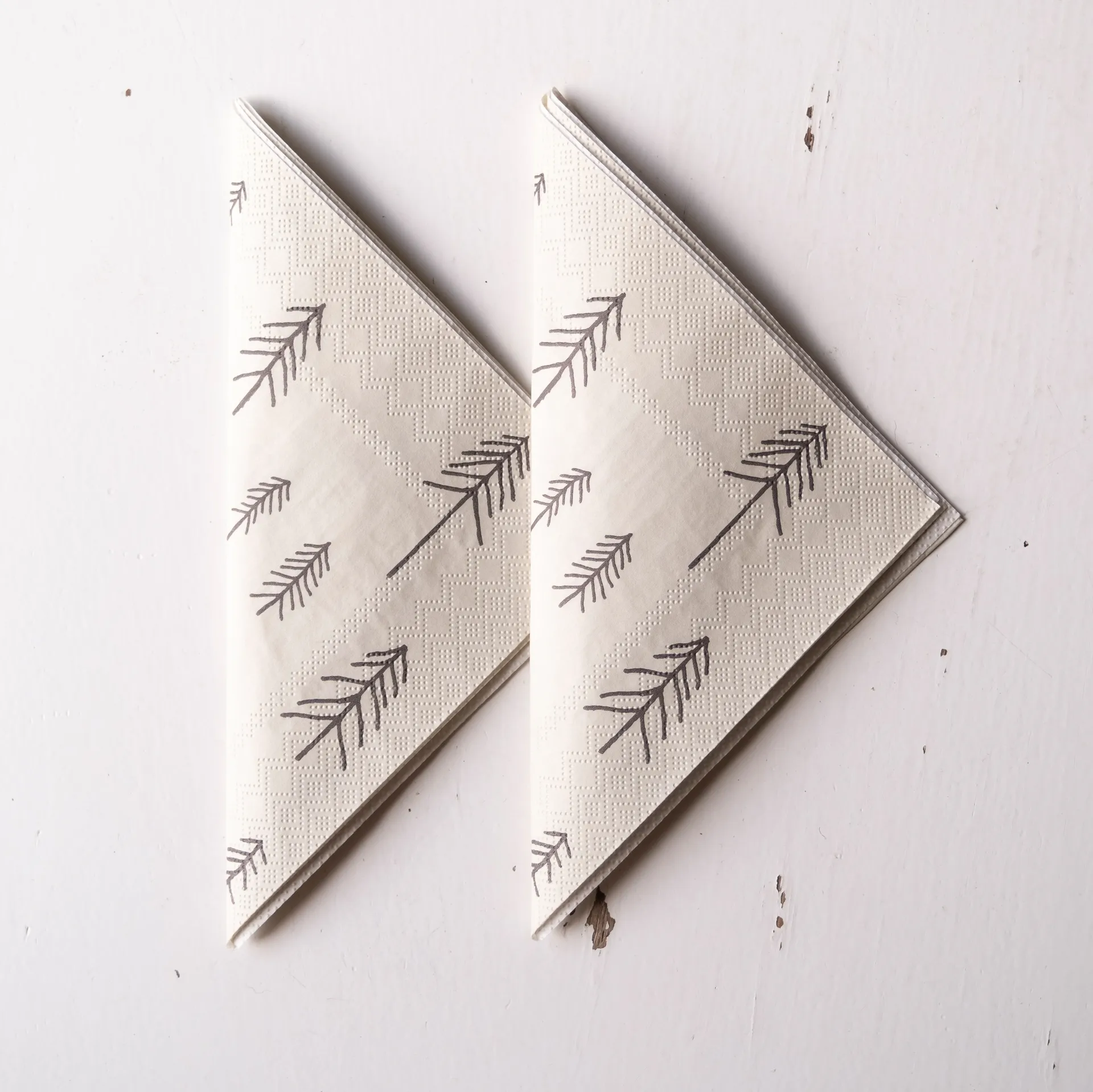 Tall servet 25-pack, Natuur-bruin Fine Little Day