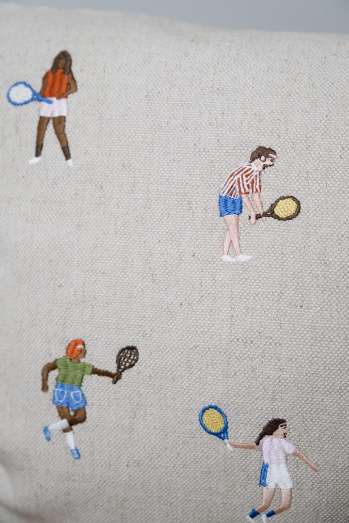 Tennis kussenhoes 48x48cm, Nature Fine Little Day