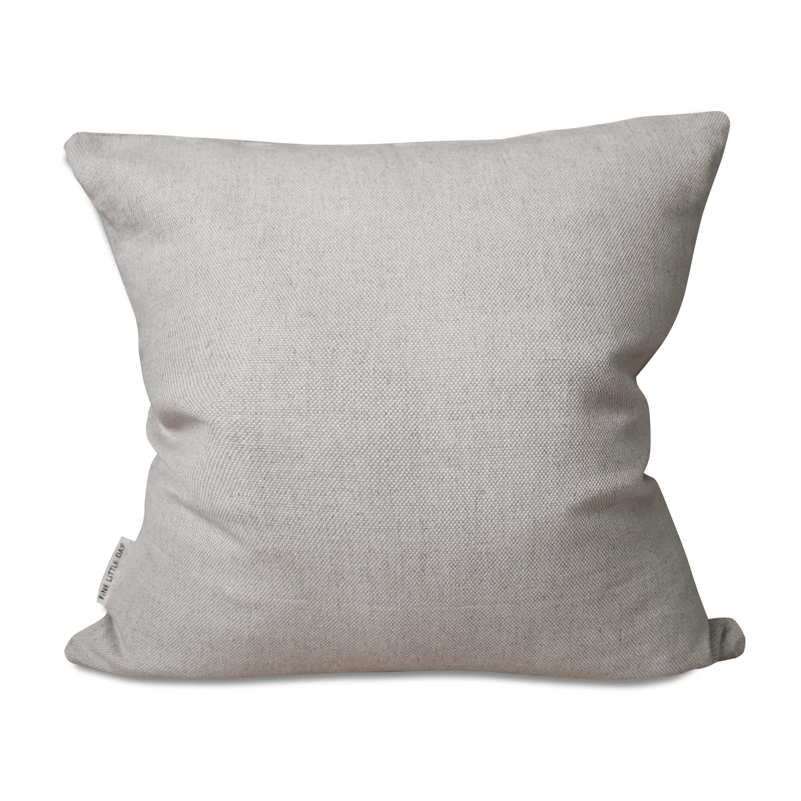 Tori kussensloop 48x48 cm, Natuur-mosterd Fine Little Day