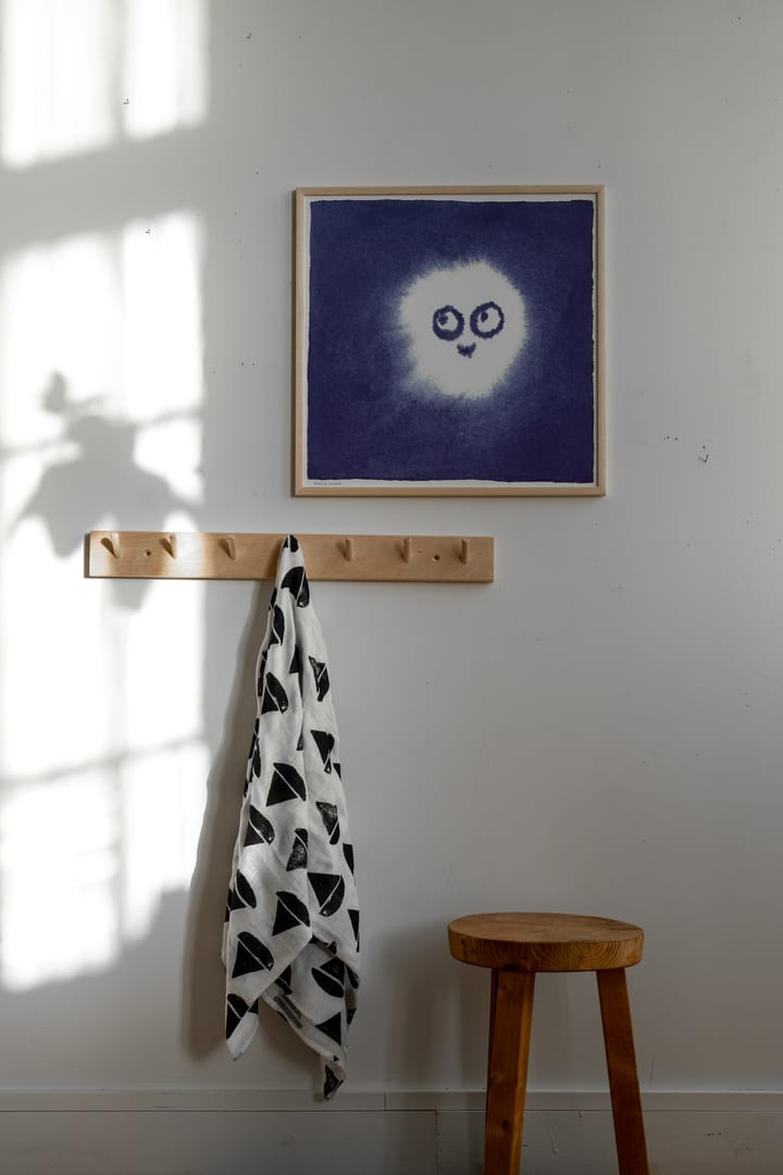 Tufs poster 50x50 cm, Blauw-wit Fine Little Day