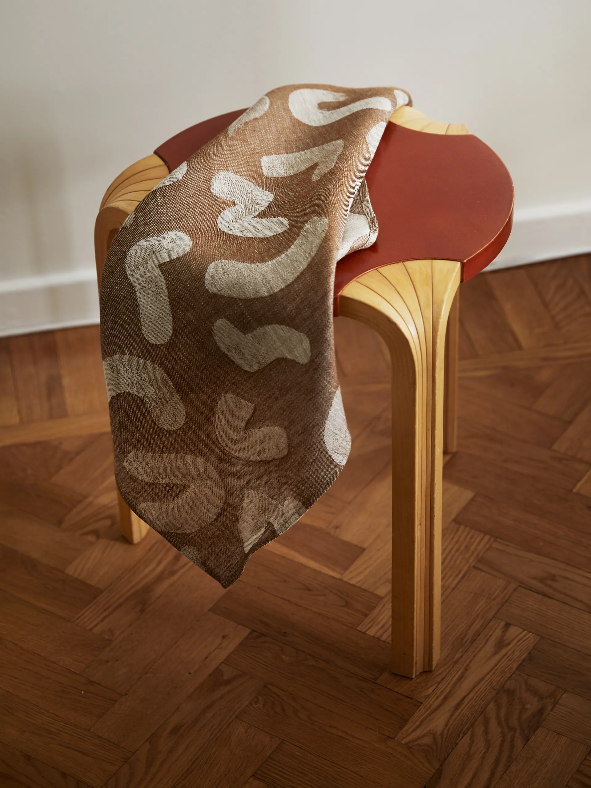 Udon keukenhanddoek 58x58 cm, Bruin Fine Little Day