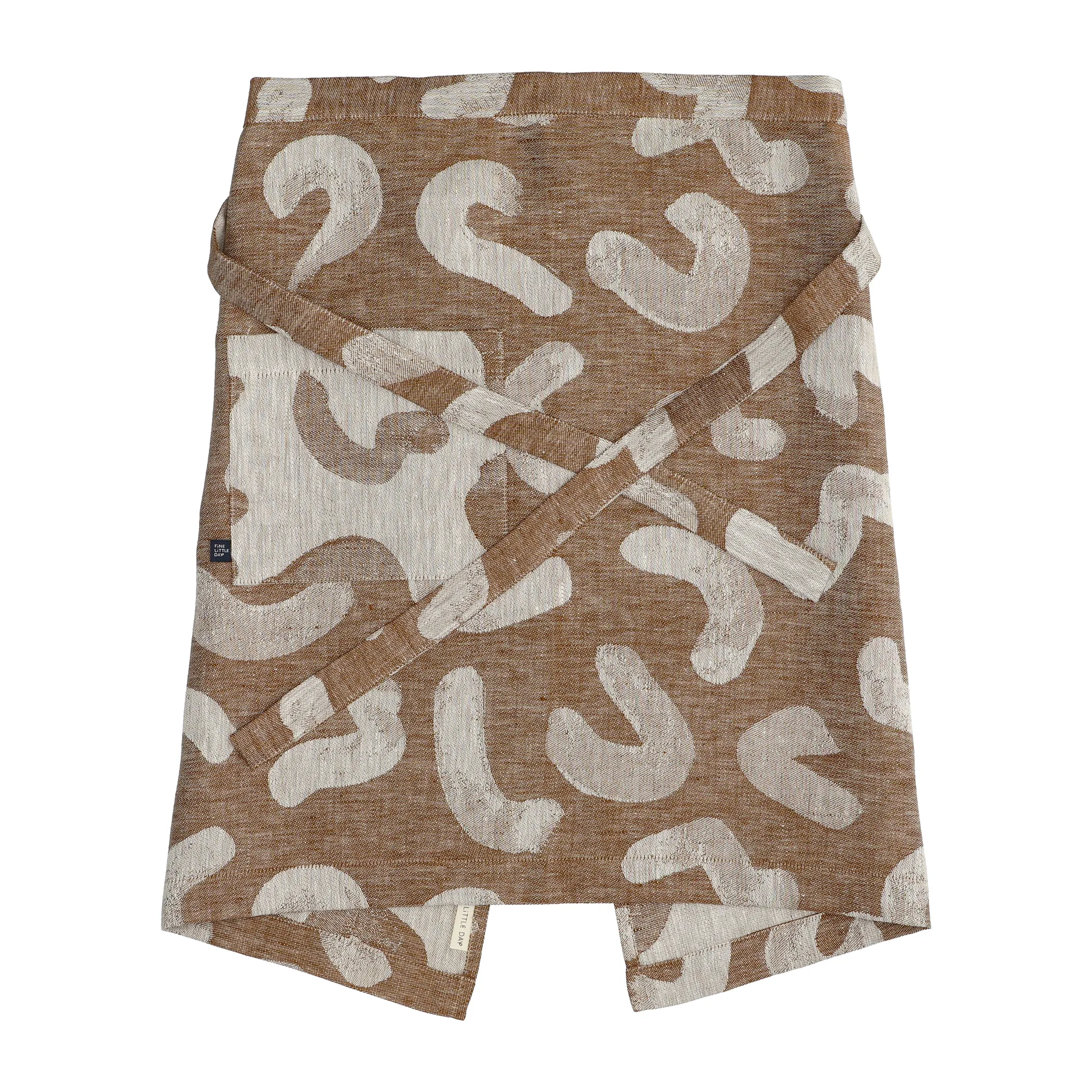 Udon schort, Bruin Fine Little Day
