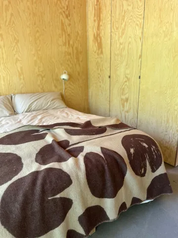 Water lilies plaid 130x220 cm - Brown - Fine Little Day