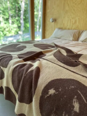 Water lilies plaid 130x220 cm - Brown - Fine Little Day