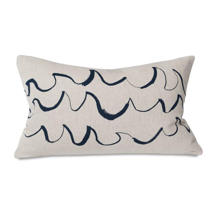 Wave kussenhoes 38x58 cm - Blauw - Fine Little Day