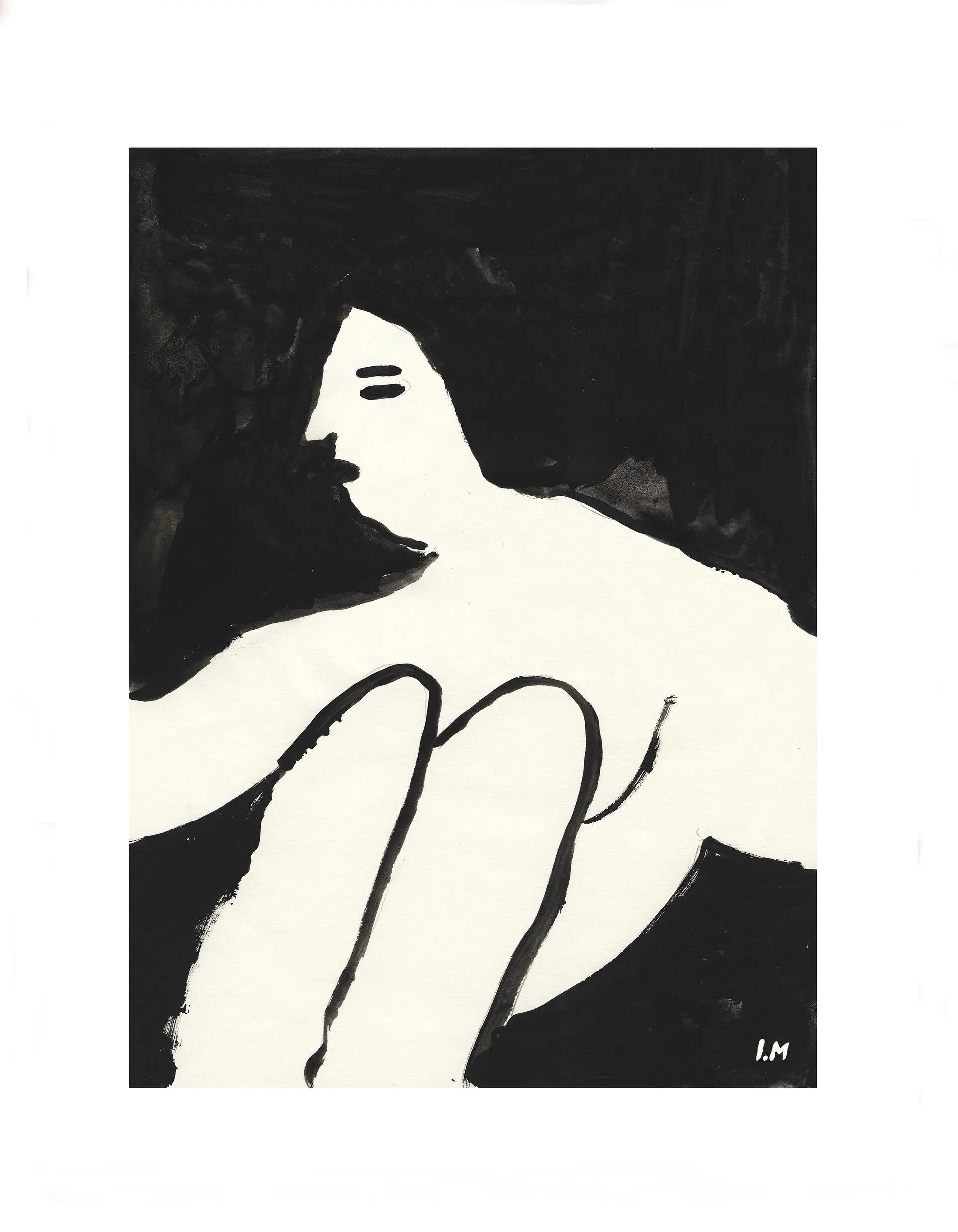 Woman poster, 40x50 cm Fine Little Day