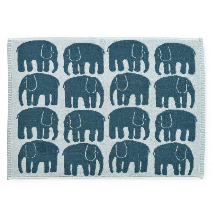 Elefantti handdoek 50x70 cm - Petrol-blauw - Finlayson