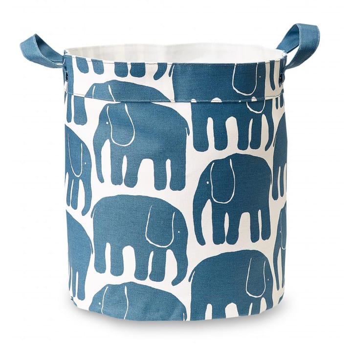 Elefantti mand blauw - 30x30 cm - Finlayson