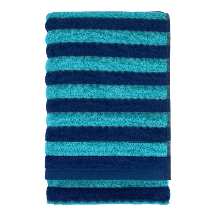 Reiluraita handdoek 50 x 70 cm. - blauw - Finlayson