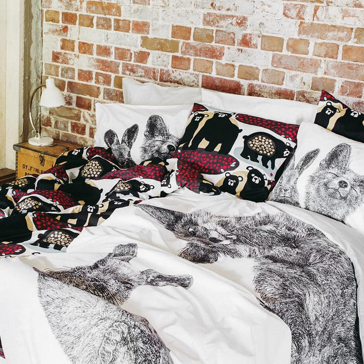 Villipedot beddengoedset, Zwart-wit Finlayson